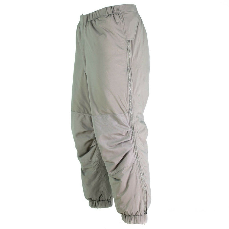 US army pants thermal Grey Extreme cold weather trousers ECW GEN III softie U.S. full length side zippers