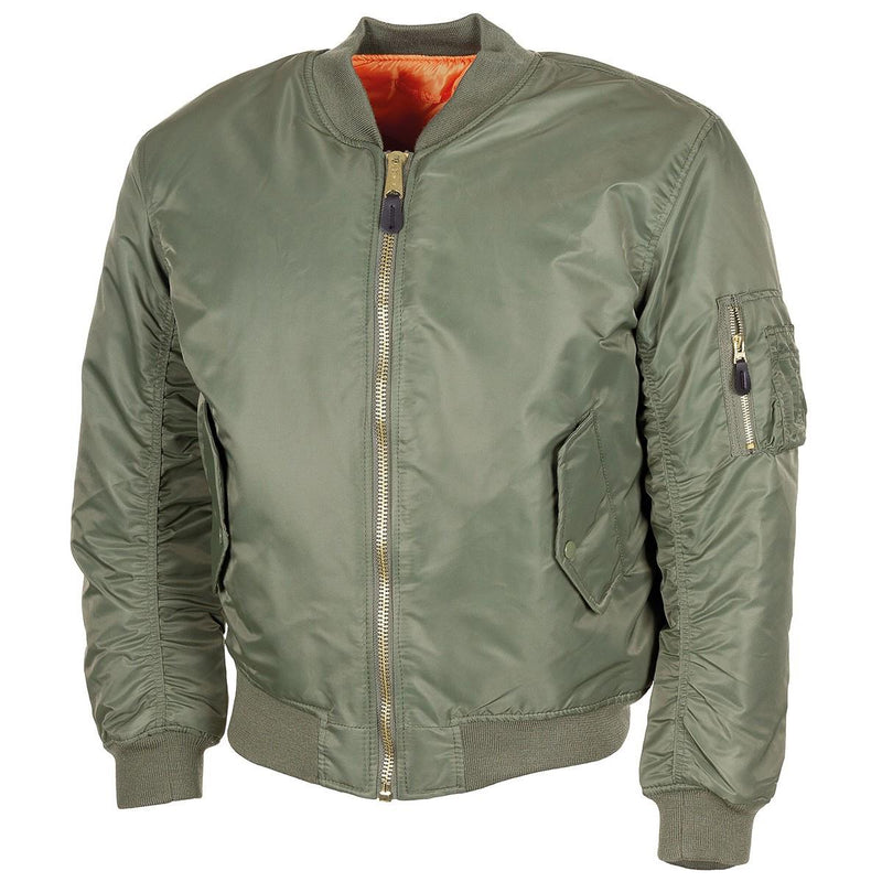 MA1 style bomber jacket