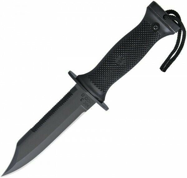 U.S navy combat fixed blade knife MK3 with sheath USA military handle polyamide material