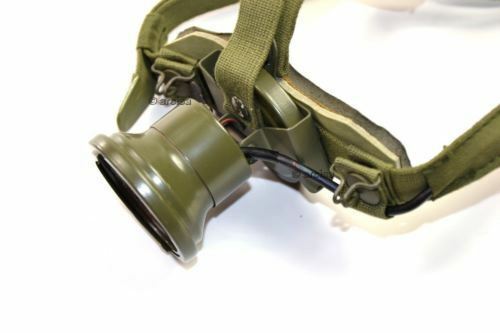 Vintage Swedish Sweden military army Head lamp Head torch